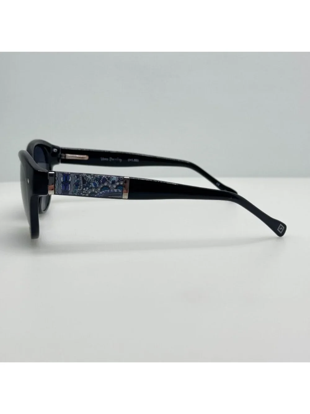 Vera Bradley Lexi Deep Night Paisley Eyeglasses Eye Glasses Readers 49-18 +1.50